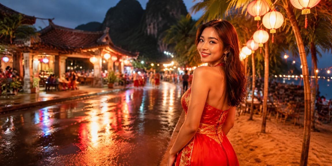 Chợ đêm Ninh Bình sôi động mùa khuyến mãi xổ số và trò chơi
